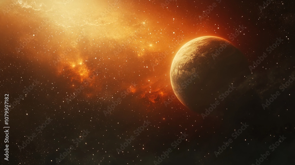 2D illustration featuring a vast deep space scene Stars planets and moons create various science fiction inspired backdrops Alien solar systems and realistic space art are included 2D illustration featuring a vast deep space scene Stars planets and moons create various science fiction inspired backdrops Alien solar systems and realistic space art are included