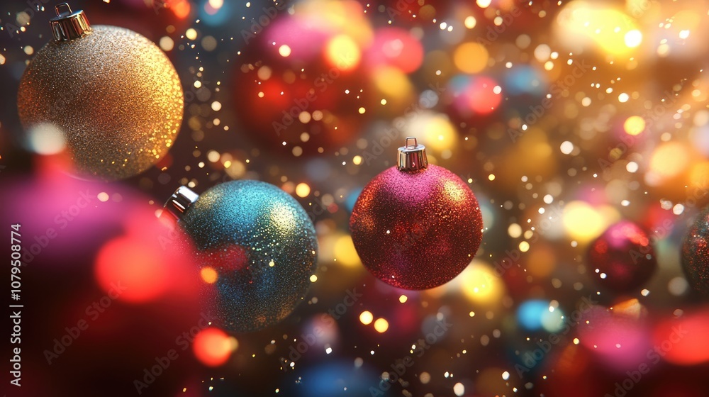 Abstract festive background in 3D cartoon rendering Abstract festive background in 3D cartoon rendering