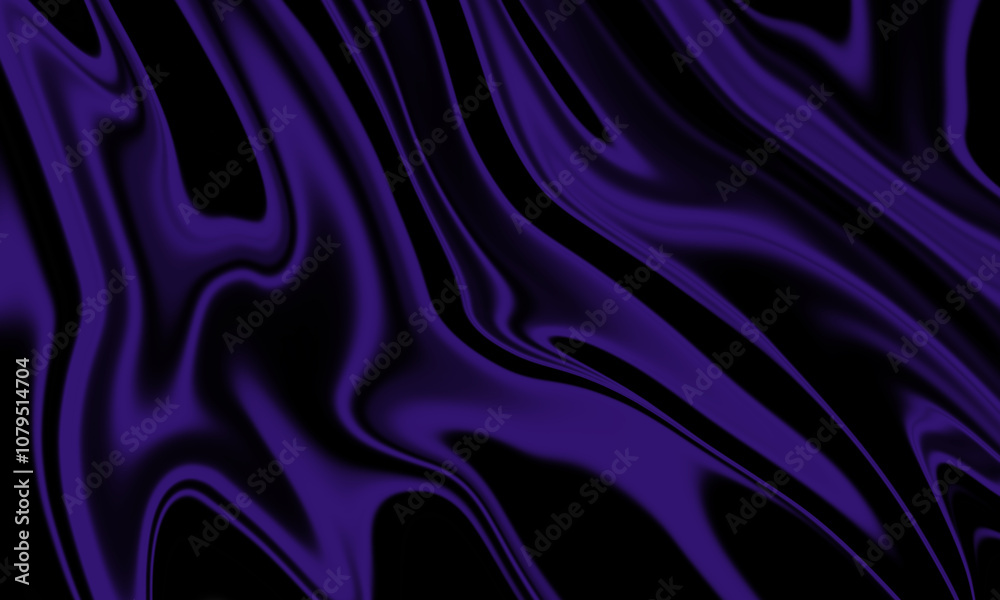 Fototapeta premium A swirling abstract background in vibrant purple and black hues, creating a dynamic and energetic pattern.
