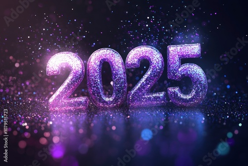 text "2025" , effect , photoshop mockup , ai