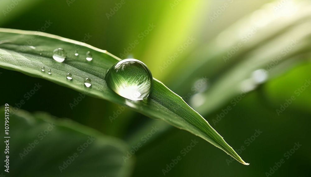water drops on green grass water drops on green grass