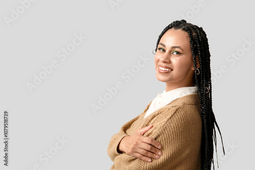 Stylish African-American wo...