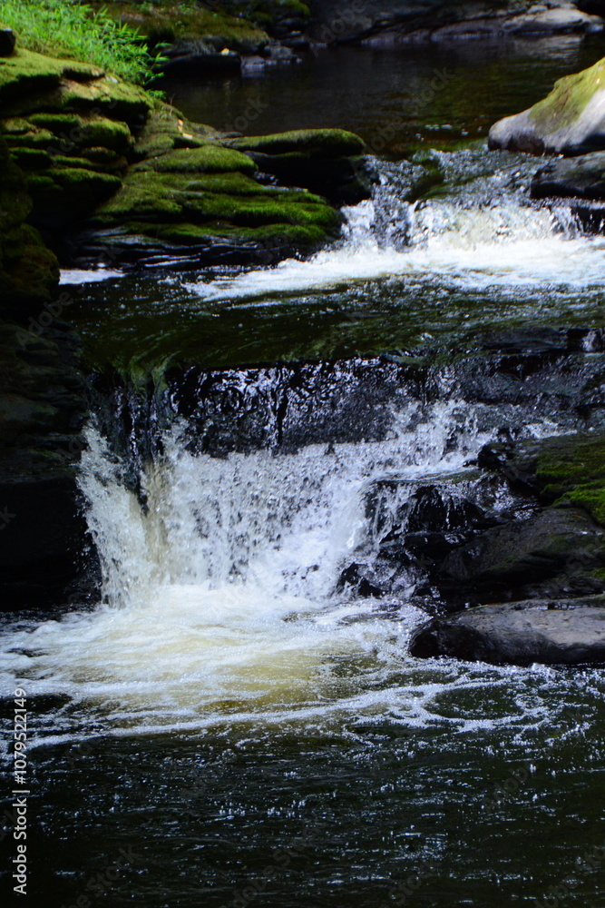 water flowing over rocks water flowing over rocks