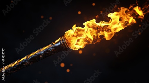 Flaming Torch