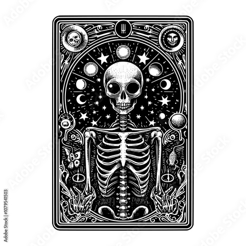 alien tarot card for divination