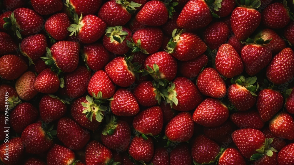 Close-Up Macro Photography of Fresh Red Strawberries, Perfect for Food and Drink Backgrounds. Close-Up Macro Photography of Fresh Red Strawberries, Perfect for Food and Drink Backgrounds.
