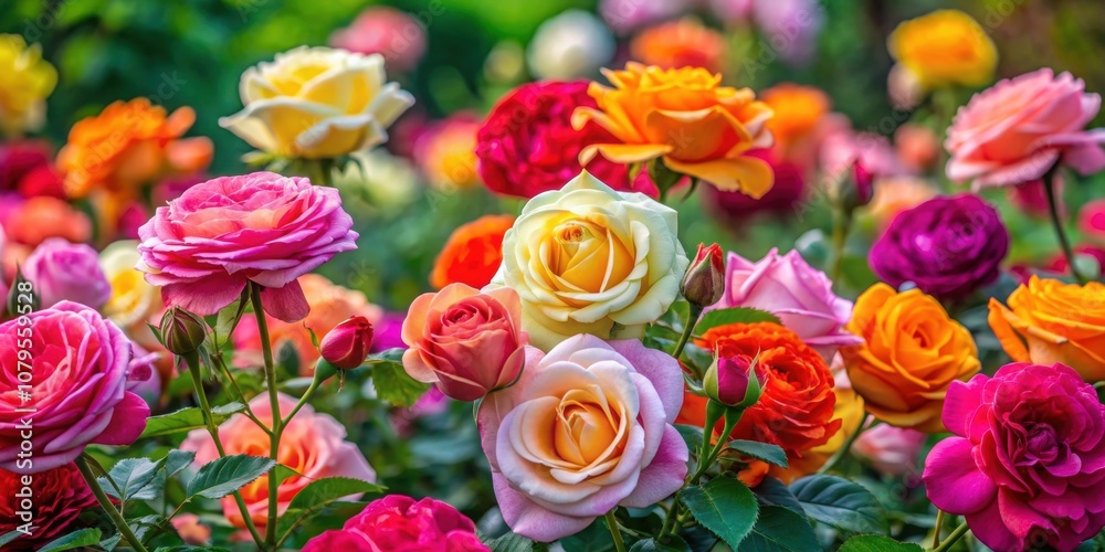 Vibrant rose flower garden desktop wallpaper with blooming roses in various colors , roses, flowers, garden, vibrant, desktop Vibrant rose flower garden desktop wallpaper with blooming roses in various colors , roses, flowers, garden, vibrant, desktop