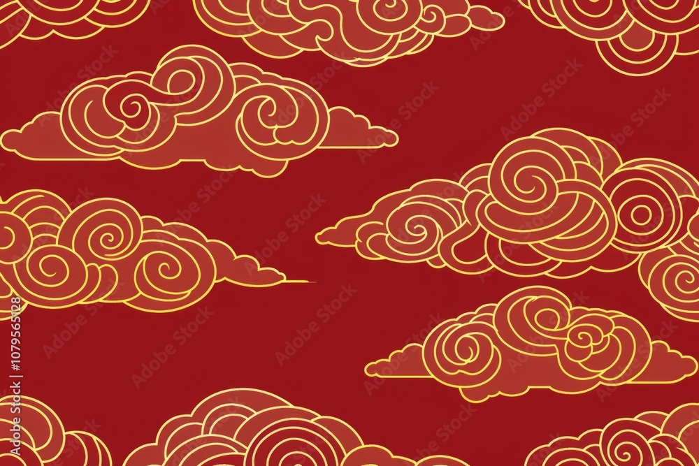 Chinese Cloud Pattern Chinese Cloud Pattern