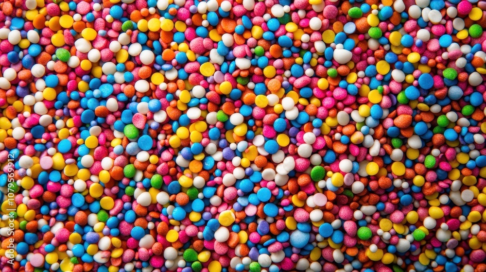 Colorful Rainbow Sprinkles Background Texture - Close Up Macro Photography. Colorful Rainbow Sprinkles Background Texture - Close Up Macro Photography.