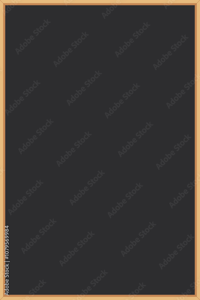 Blackboard with Wooden Frame Blackboard with Wooden Frame