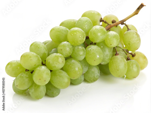 bunch of grapes. grape, fruit, food, grapes, green, bunch, isolated, white, fresh, healthy, ripe, vine, sweet, berry, diet, wine, cluster, vegetarian, dessert, juicy, natural, fruits, object, agricult photo