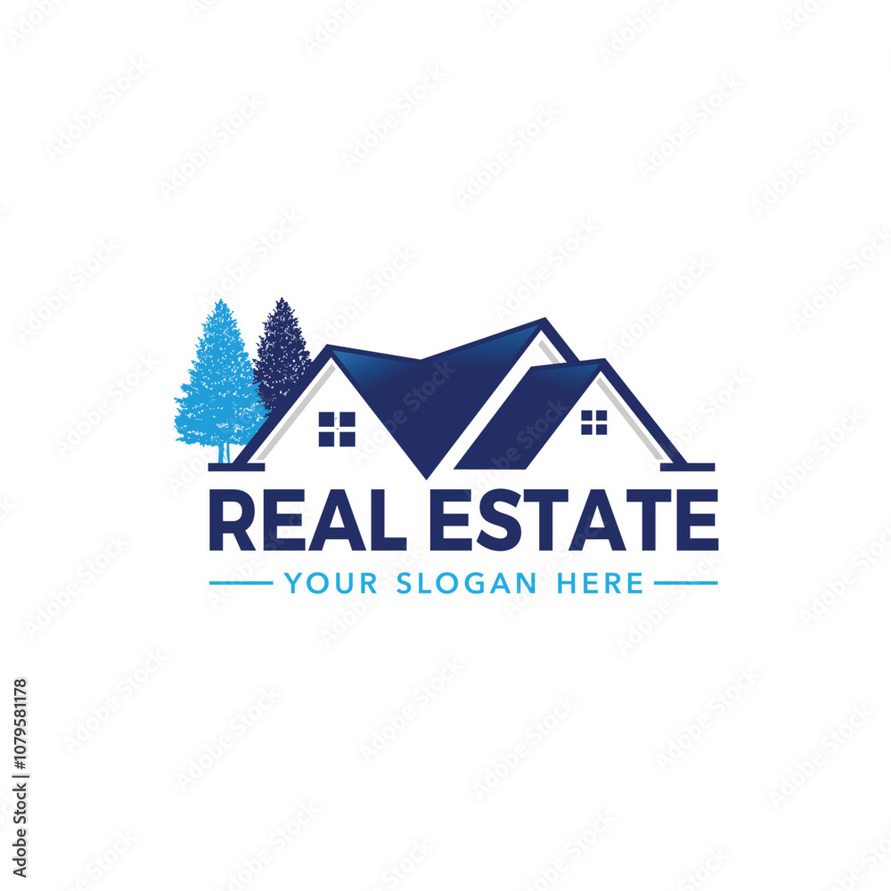 Home real estate logo template vector illustration Home real estate logo template vector illustration