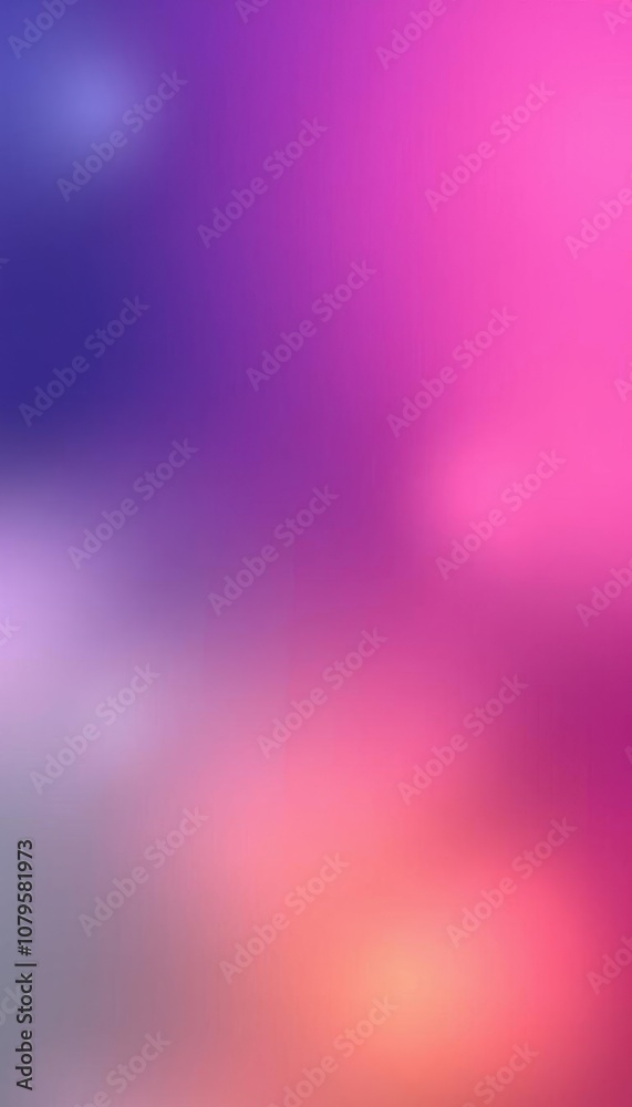 blurred background of a colorful sky with clouds and a few small stars