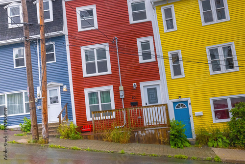 Jellybean Row Houses In St John's photo