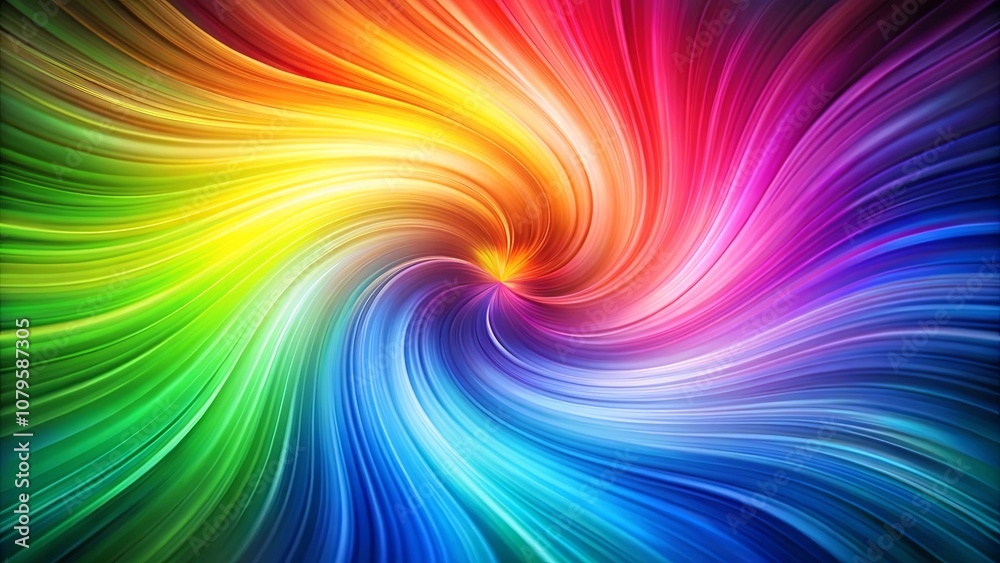 A vibrant swirl of chromatic energy, radiating from a central point, with a rainbow of colors flowing outwards, creating a hypnotic and dynamic visual experience. A vibrant swirl of chromatic energy, radiating from a central point, with a rainbow of colors flowing outwards, creating a hypnotic and dynamic visual experience.