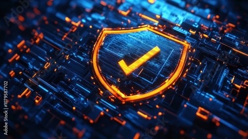 Cybersecurity Shield -  Digital Protection