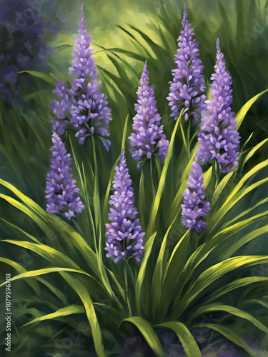 Liriope platyphylla