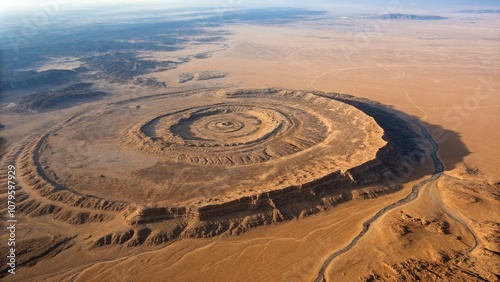 Sahara Desert's Richat Structure