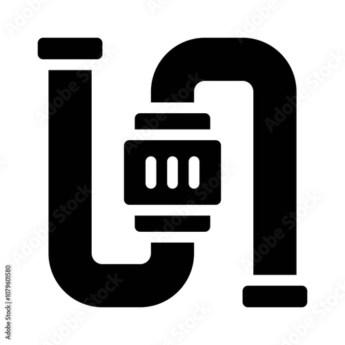 pipe glyph icon