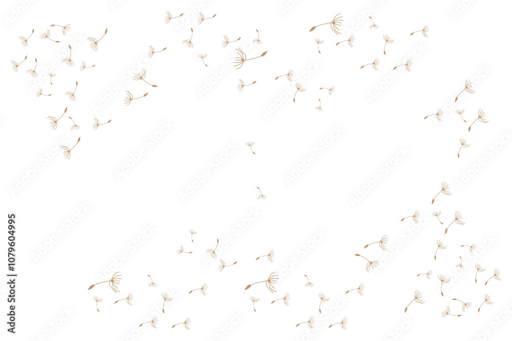Dandelion Logo, Vector Plant Dandelion flower, Design Icon Template Dandelion Logo, Vector Plant Dandelion flower, Design Icon Template