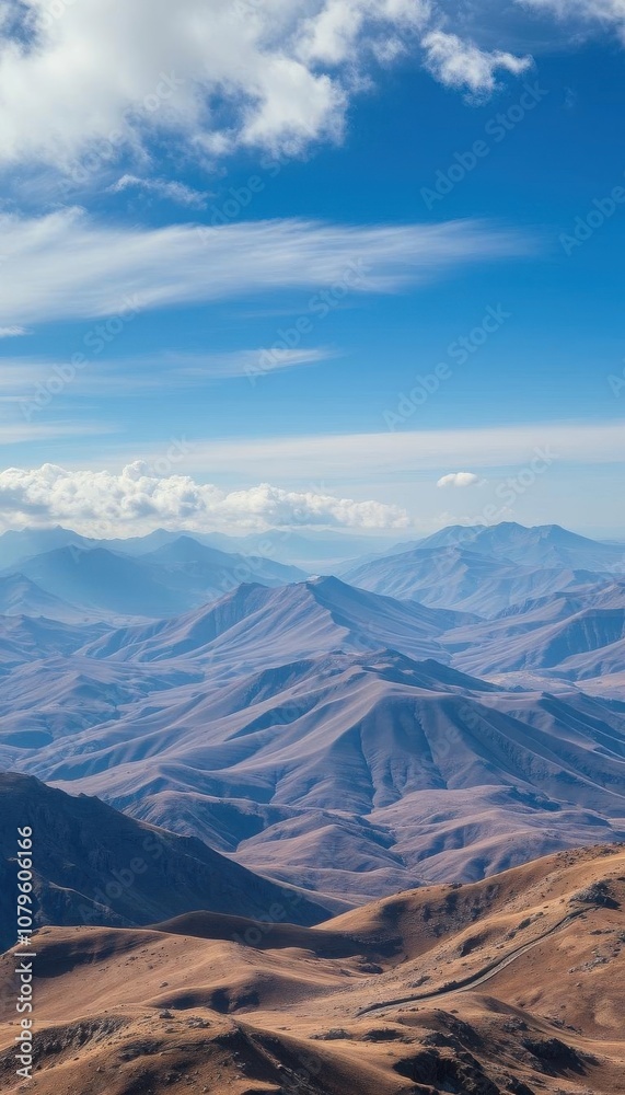 mountains with a few clouds in the sky and a few hills mountains with a few clouds in the sky and a few hills