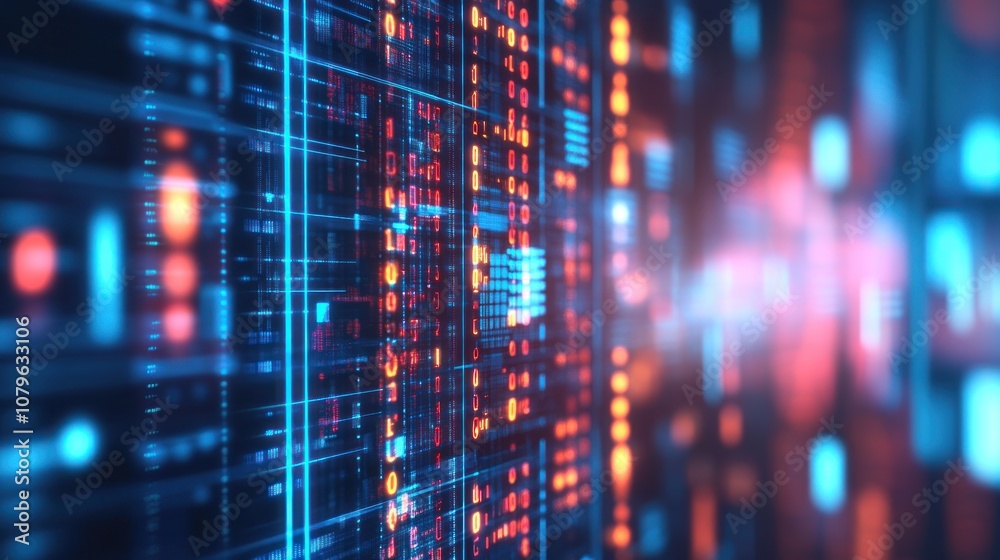 Abstract Digital Data Background Abstract Digital Data Background
