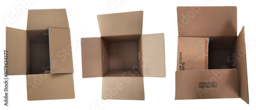 Shipper Carton Solution for Safe Shipments on Transparent Background 