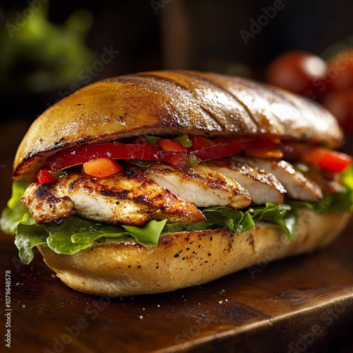 Spicy Chicken Breast Sandwich photo