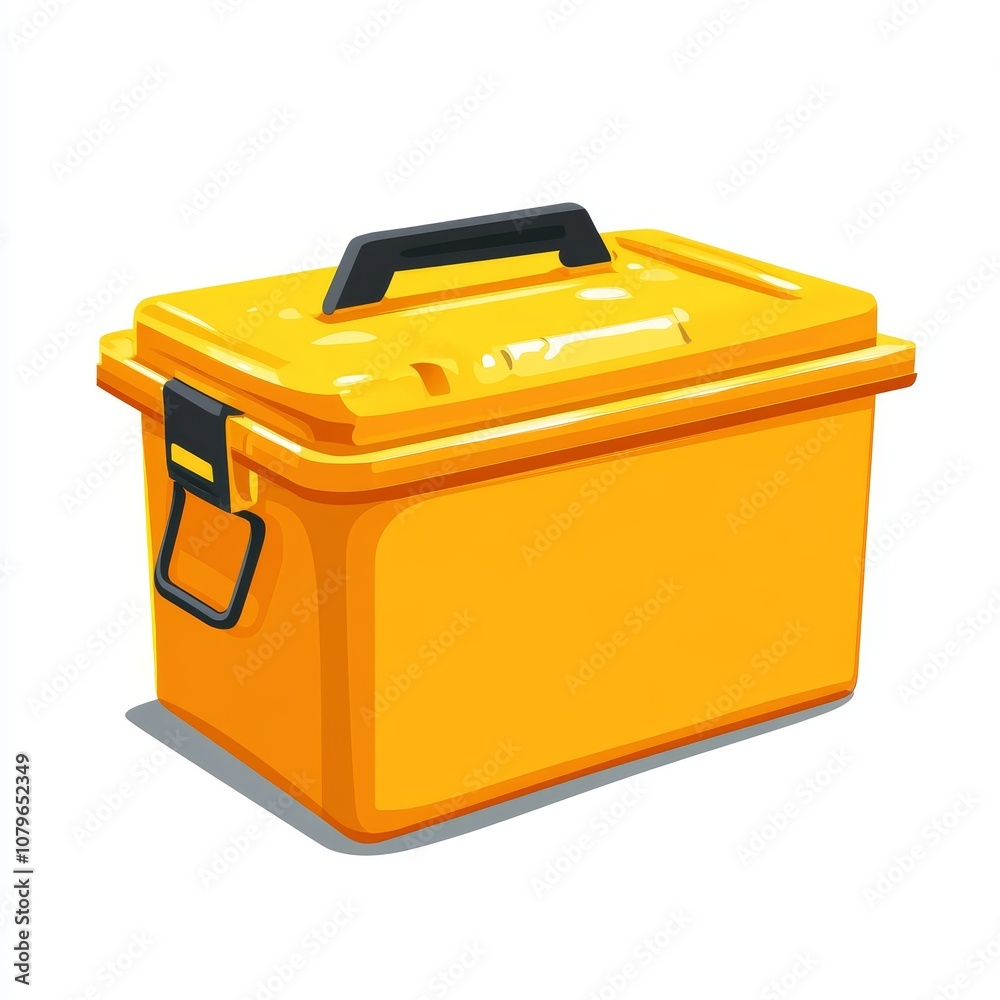 Yellow Spill Kit Container Safety Equipment for Chemical Spills Yellow Spill Kit Container Safety Equipment for Chemical Spills