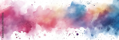 Abstract watercolor background with copy space image available