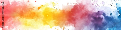 Abstract watercolor background with copy space image available