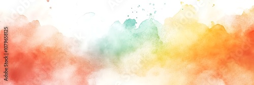 Abstract watercolor background with copy space image available