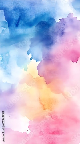 Abstract watercolor background with copy space image available