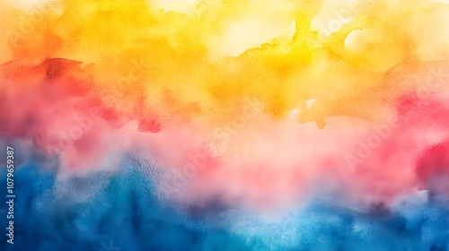 Abstract watercolor background with copy space image available