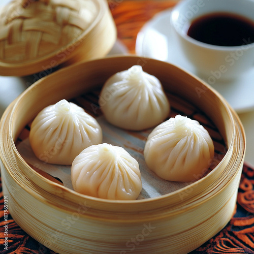 chinese steamed dumplings