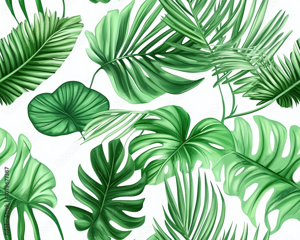 Monstera and Fern Chic Monstera and Fern Chic