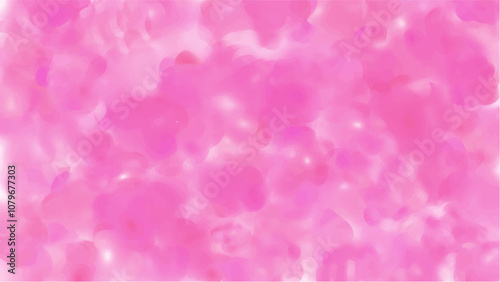 Abstract pink watercolor background.Hand painted watercolor. vector