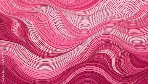  abstract pattern of swirling lines in varying shades of Brink pink creating a sense of depth. The different shades of Brink pink blend seamlessly, abstract colorful wallpaper FHD. 4k.