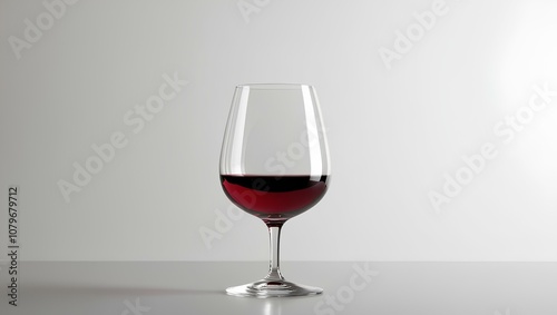 red wine in glass