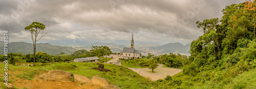 Chiesetta Alpina - Jaraguá do Sul.
Monumento em Homenagem aos Imigrantes.
Inspirada na milenar Chiesa di San Simon Apostolo, de Vallada Agordina, na província de Belluno, Italia. photo