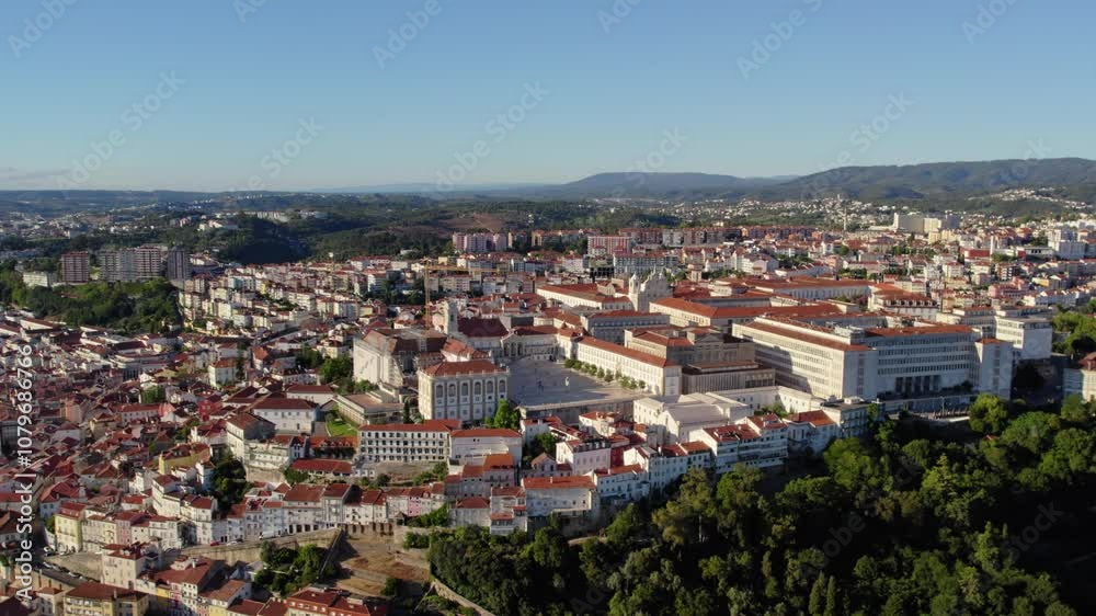 Coimbra, Portugal, featuring the historic Paço das Escolas and university complex Coimbra, Portugal, featuring the historic Paço das Escolas and university complex