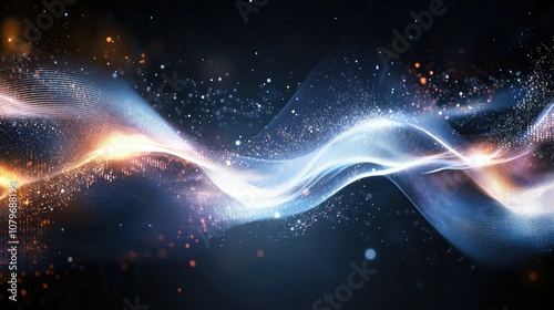 Electric abstract waves pulse with energy