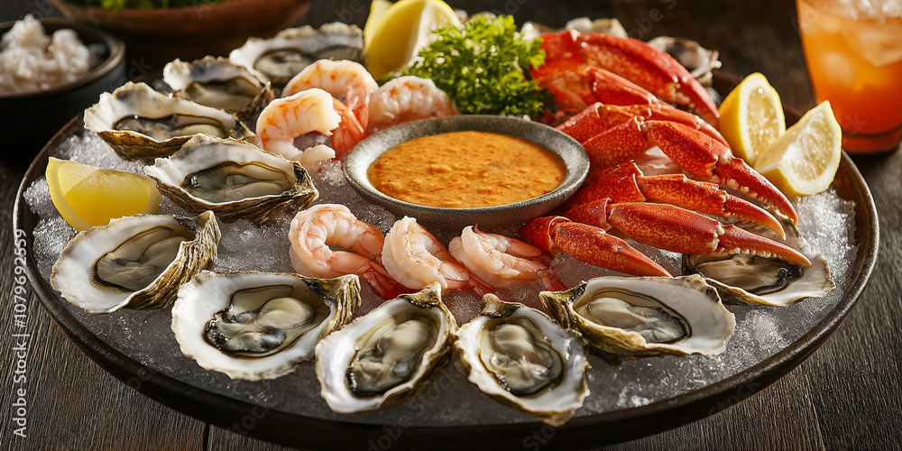 Fresh Seafood Platter Fresh Seafood Platter