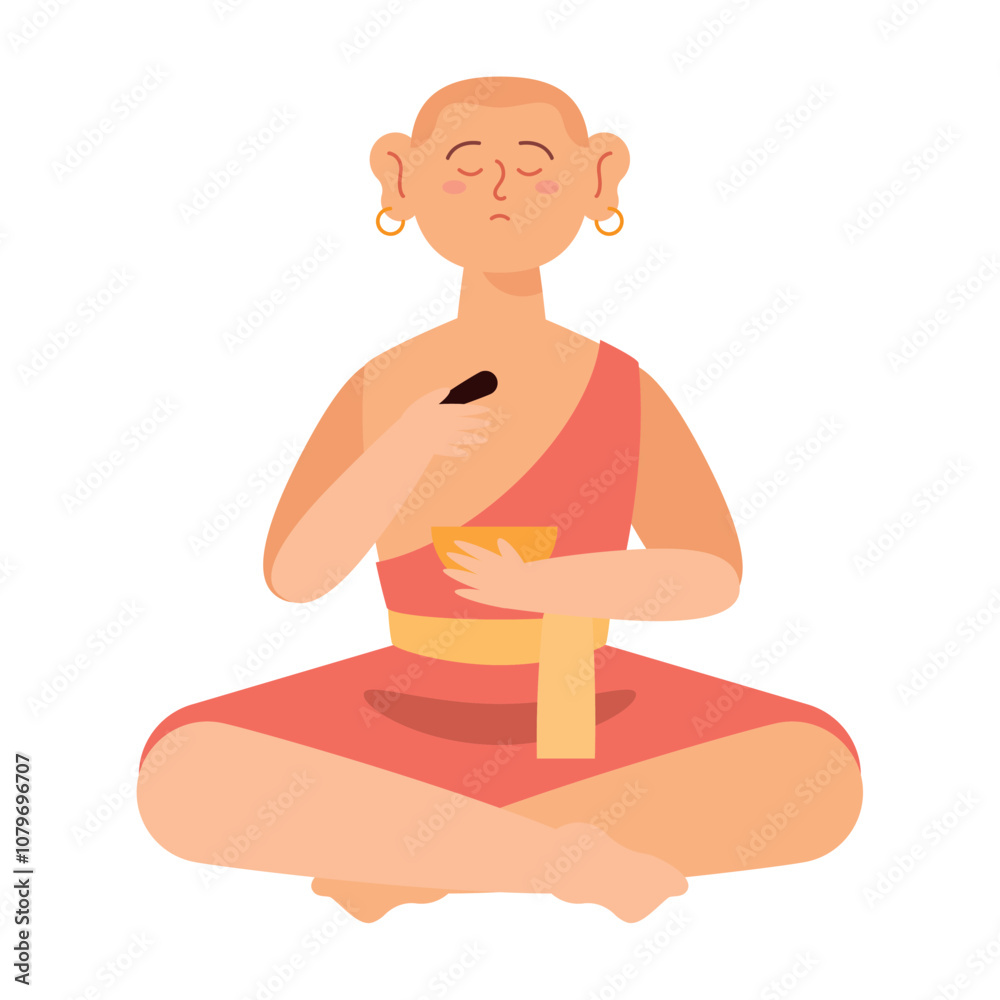 buddhism monk on the lotus position buddhism monk on the lotus position
