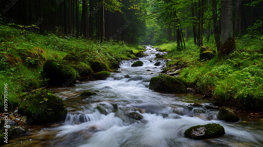 A river winding through a forest illustrating the natural flow of water
A river winding through a forest illustrating the natural flow of water