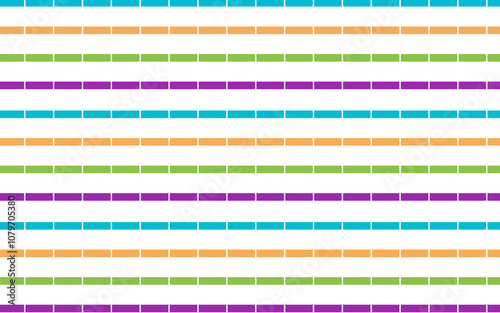 Multiple colors lines seamless pattern 