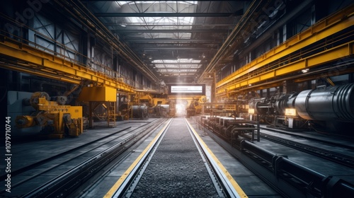 Industrial Factory Interior