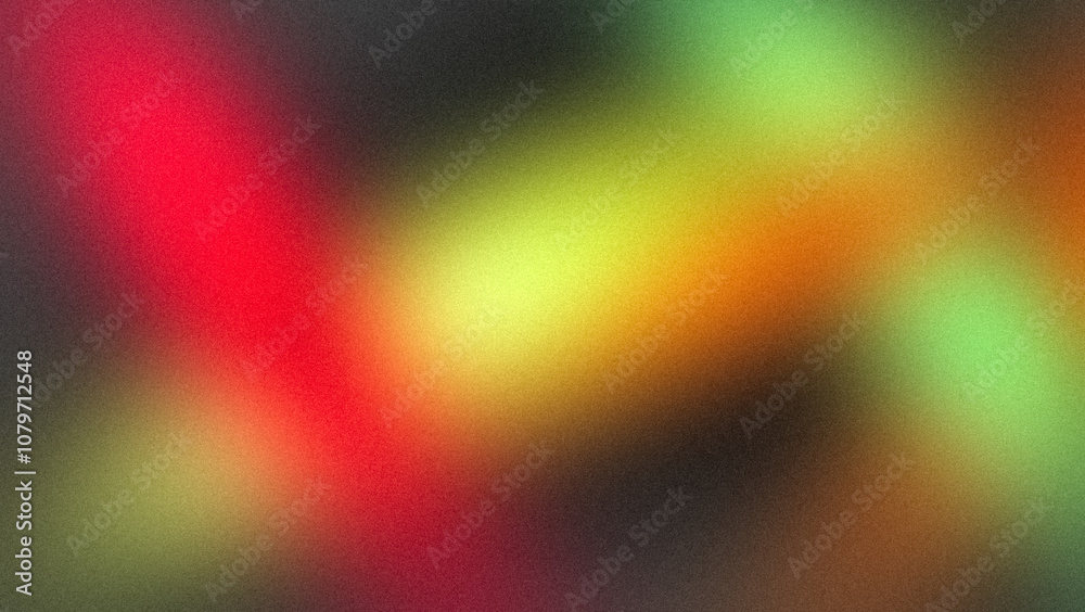 Abstract light pastel colors grainy background. Smooth red green orange color noisy gradient, vibrant color flow, glowing, bright, shine, noise texture, backdrop Abstract light pastel colors grainy background. Smooth red green orange color noisy gradient, vibrant color flow, glowing, bright, shine, noise texture, backdrop