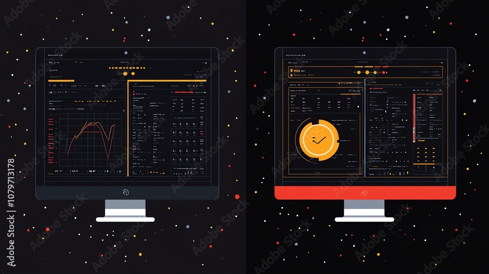 Design a clean and visually appealing graphic comparing different financial software tools Design a clean and visually appealing graphic comparing different financial software tools