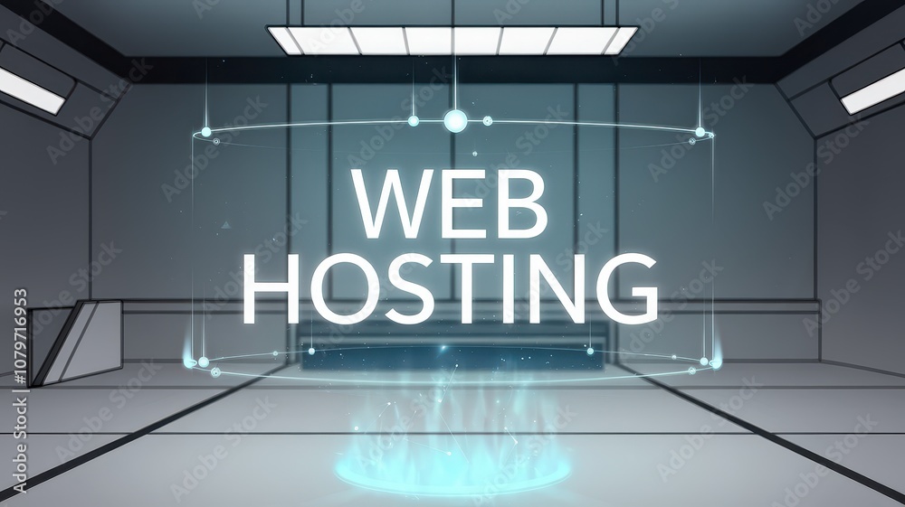Web Hosting Technology Digital Computer Internet Server Cloud Service Platform Web Hosting Technology Digital Computer Internet Server Cloud Service Platform